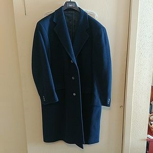 Navy Blue Trench Coat
